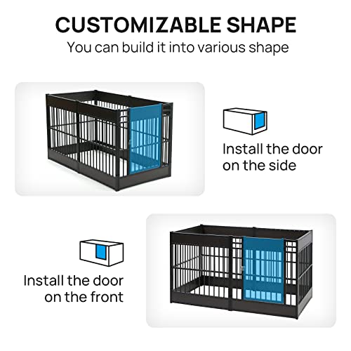 Dog Playpen 31.5" Indoor Heavy Duty Furniture Style Puppy Pen K408