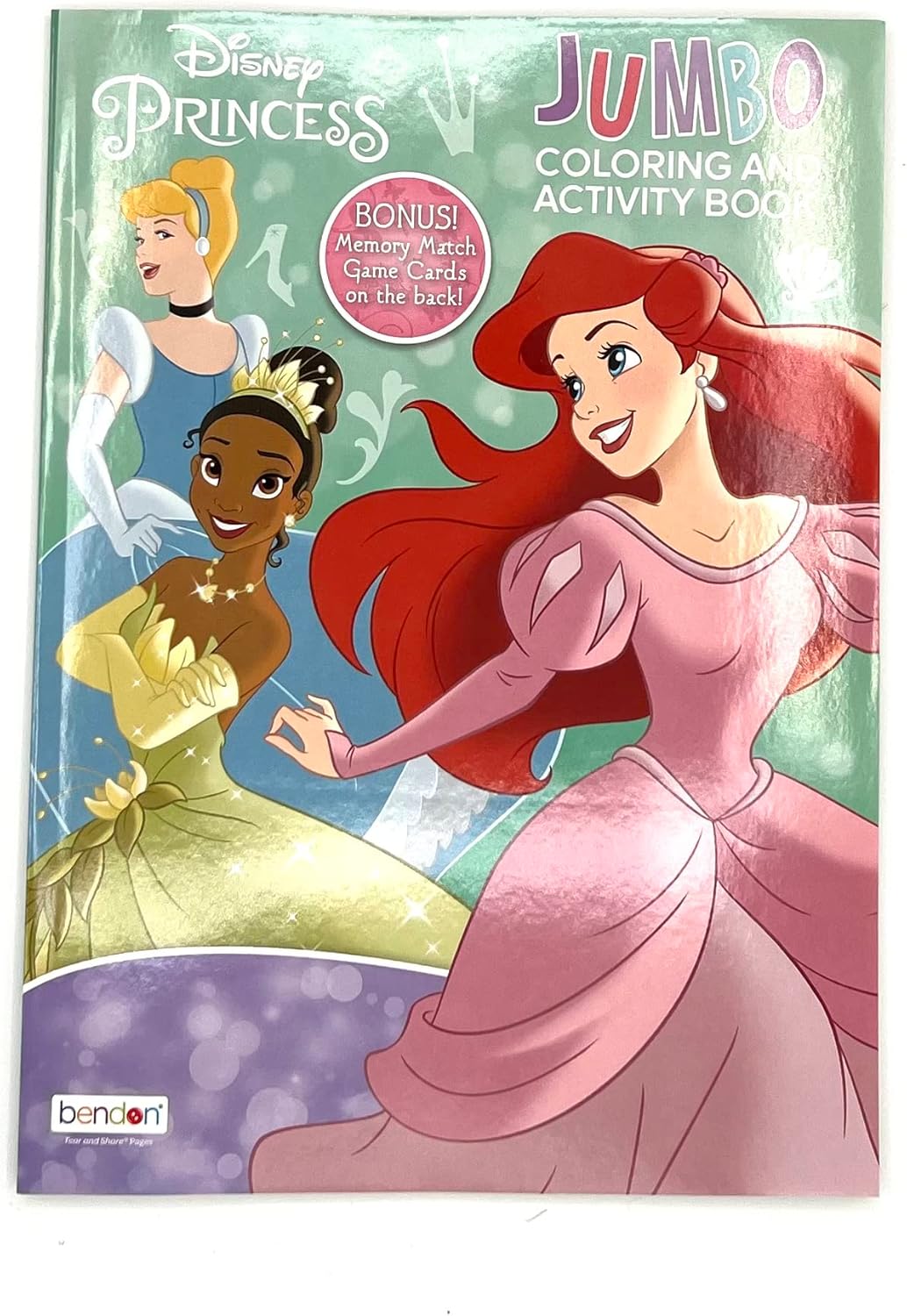 Disney Princess Coloring Book with Crayons, 64 Pages J4611