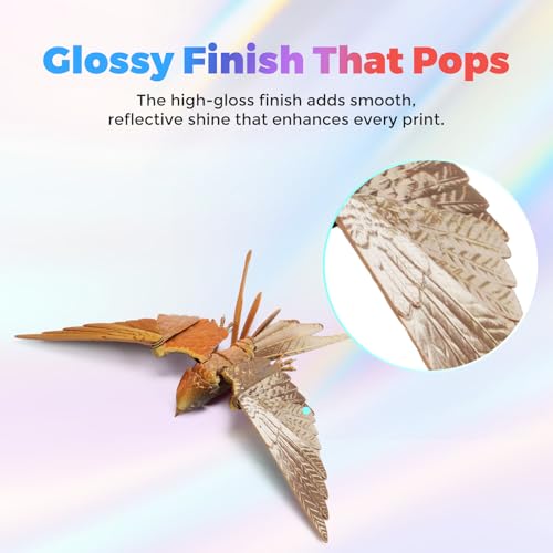 FLASHFORGE Silk PLA Filament 1.75mm, 1kg Spool V8381