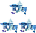 Mattel Disney Princess Toys, Storytime Stackers Elsa Ice Palace, Stackable Castle Doll House with Small Doll & 8 Pieces, Inspired by The Disney Frozen Movies