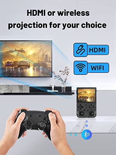 RG353V Retro Handheld Game Console 3.5" IPS Screen 64G 4450 Games K493542