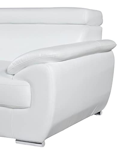 Veal Collection Leather Upholstered Modern Living Room Chair R216957