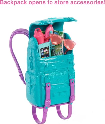 Barbie Camper Playset with 60 Doll-Sized Accessories T7686