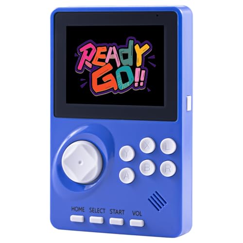 Kids Handheld Video Game Console with 100 Built-in 16-bit Games, Light Blue G319