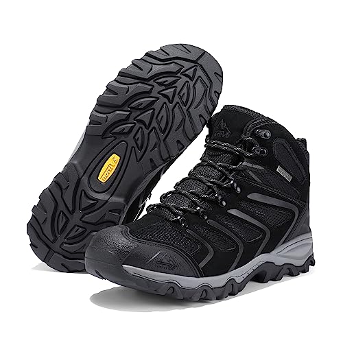 NORTIV 8 Men's Waterproof Ankle High Hiking Boots D984