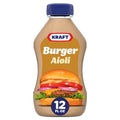 Kraft Mayo Garlic Aioli (12 oz Bottle) (Packaging may vary) (Pack of 2)