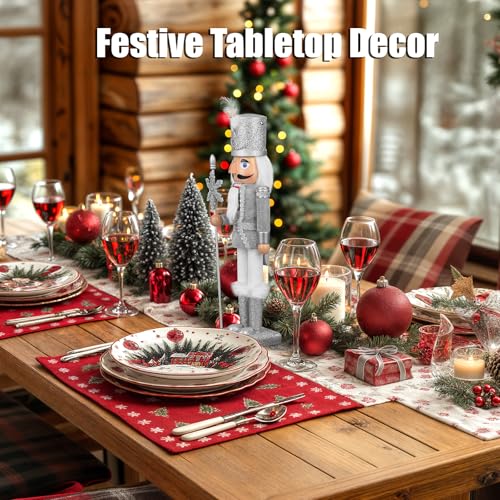 Gold Wooden Nutcracker Soldier Christmas Decor 15 Inch M218