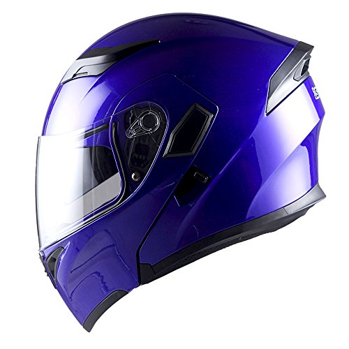 1Storm HB89 Modular Full Face Helmet Flip Up Dual Visor Z122535