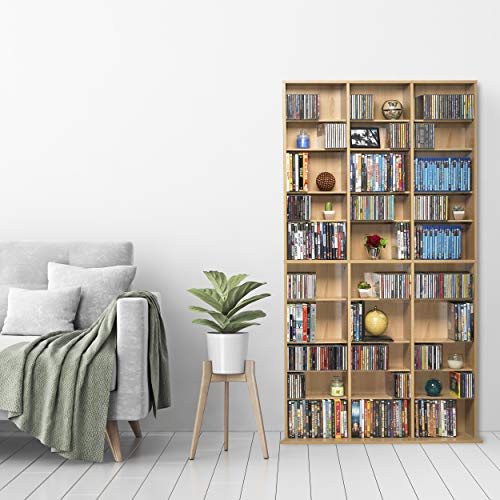 Atlantic Oskar 1080 Media Storage Cabinet, Maple, PN 38435715 J310425