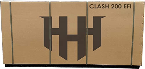 HHH Clash 200 EFI Adult Scooter Vitacci Gas Street Scooter 168cc Motorcycle (BLUE) X8336