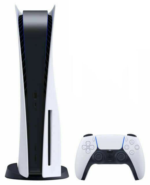 Playstation 5 Disc Version PS5 Console - 4K-TV Gaming, 16GB GDDR6 RAM, 8K Output, WiFi 6. Ultra.-.High Speed 825.GB SSD.- U Deal (Renewed)