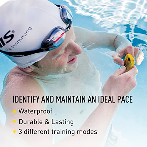 FINIS Tempo Trainer Pro Audible Metronome, Yellow/Black, Small O9561