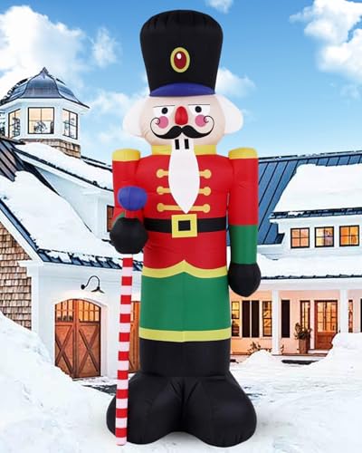 Christmas Inflatable Snowman with Penguin Yard Decoration with LED Lights K4000