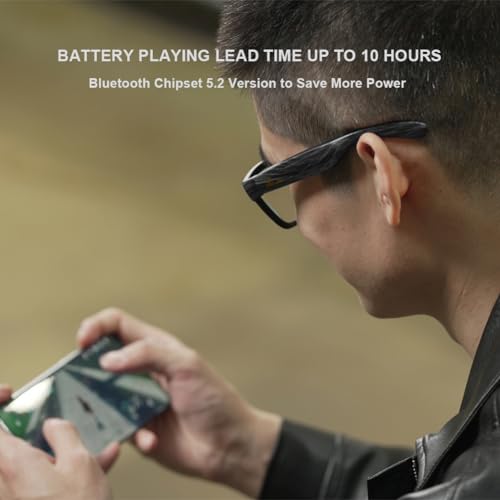 OhO Smart Glasses Polarized Sunglasses with Bluetooth Speaker U712