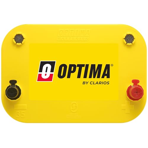 OPTIMA Batteries D35 YellowTop Dual Purpose Sealed AGM Battery, 620 CCA H7442