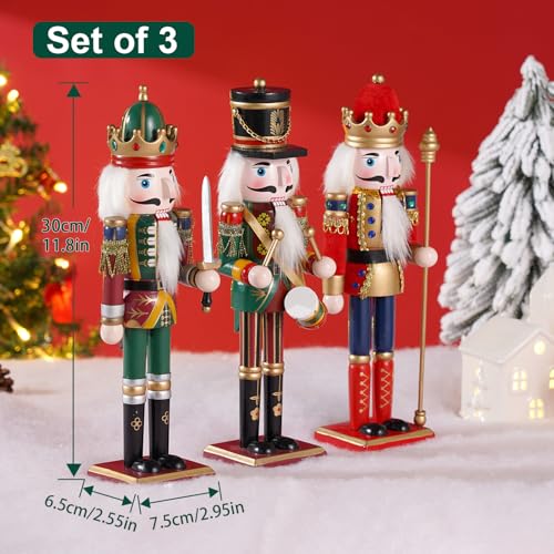 12 inch Wooden Nutcracker Ornament Swordsmen U177