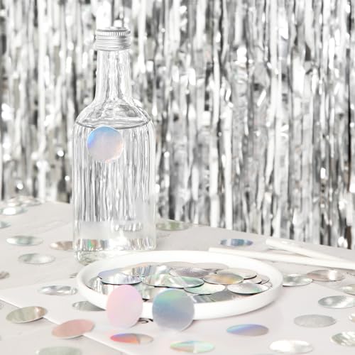 White-Gold Christmas Tree Star Confetti 300pcs Party Decoration N454