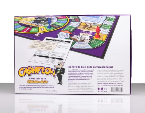 Rich Dad CASHFLOW Board Game, Educational Finance Literacy Game for Ages 14 & Up U172