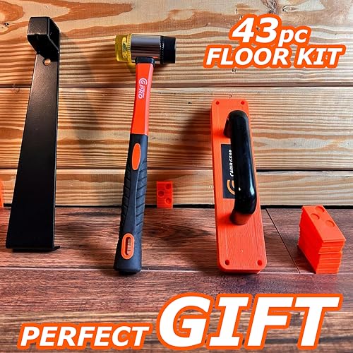 Laminate Flooring Installation Kit with Pull Bar, Mallet & Spacers L667