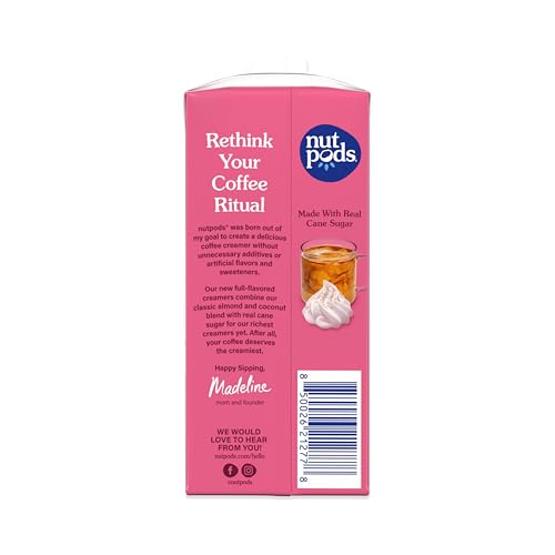 nutpods Sweet Crème Non Dairy Coffee Creamer, Almond & Coconut, 3-Pack W974