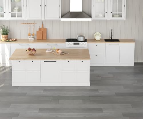 Oxdigi Vinyl Flooring Roll 32 sq.ft Natural Oak K971193