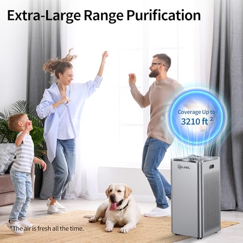 Air Purifier for Extra Large Room with H13 HEPA Washable Filter L613
