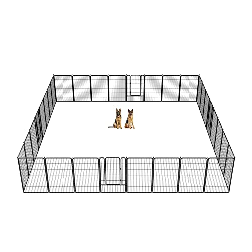 FXW Rollick Dog Playpen 32 Inch 16 Panels for Small and Medium Dogs E405995