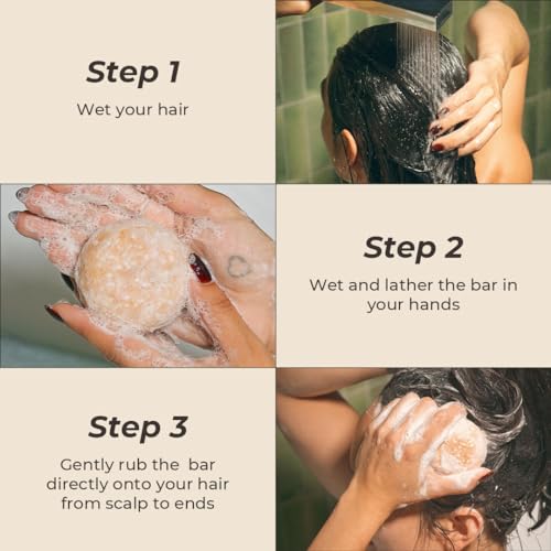 The Earthling Co. Shampoo Bar for Hair Growth & Volume, Vegan, 3 oz X244