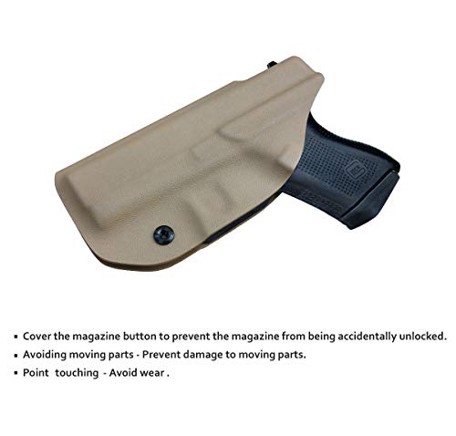 POLE.CRAFT IWB Kydex Holster for Glock 43 / 43X R9171