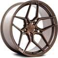 Rohana Wheels - RFX11, Wheel Diameter: 20 Size: 20x9 ET35 73.1 Offset: ET35 Bore: 73.1 Bolt Pattern: 5x114.3 Brushed Bronze (Standard) (RFX112095114BZ35)
