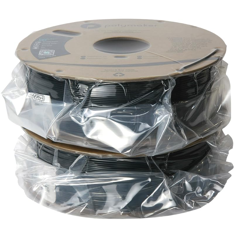 Polymaker PolyLite ABS Filament 1.75mm Black, 1kg F638424