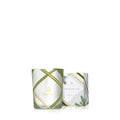 Thymes Frasier Fir Candle – Frosted Plaid Jar – Scented Holiday Candle (6.5 oz) D710