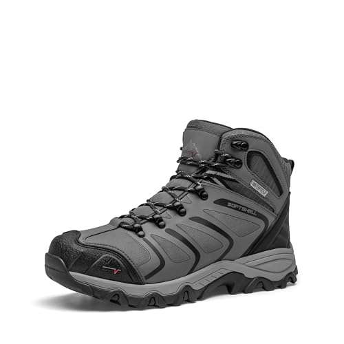 NORTIV 8 Men's Waterproof Ankle High Hiking Boots D984