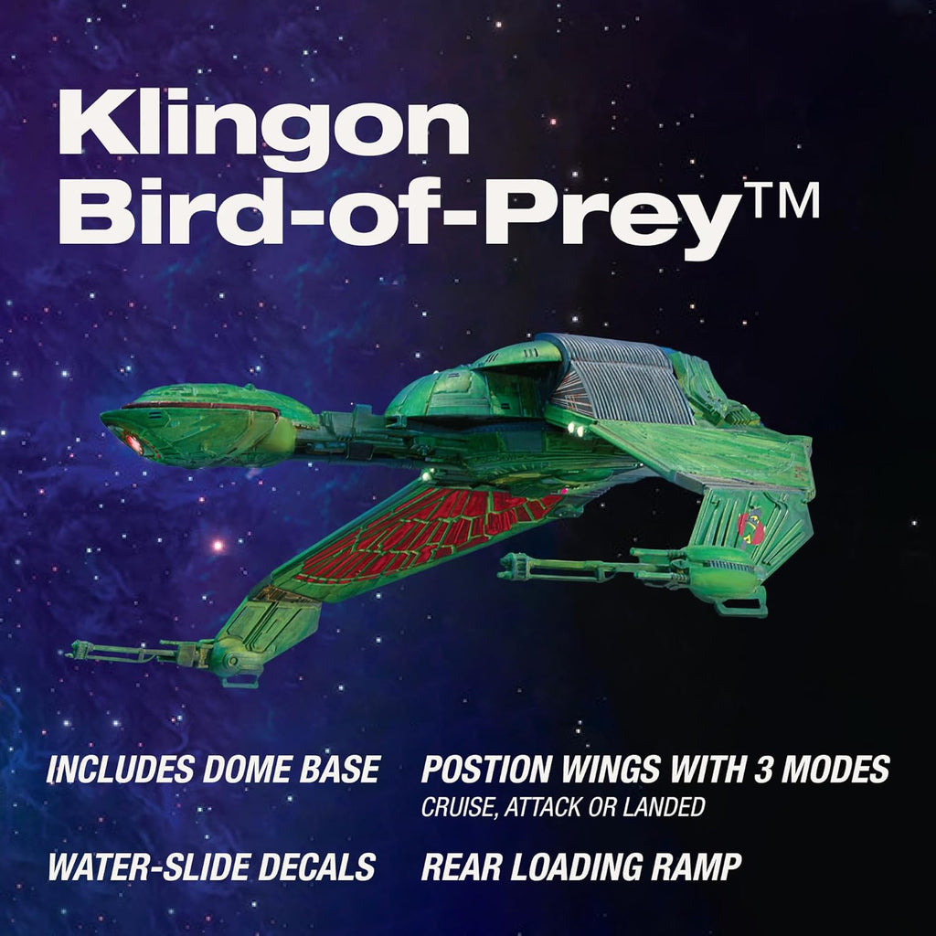 AMT Star Trek Klingon Bird of Prey 1:350 Model Kit Q262649