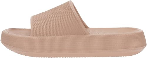 BRONAX Pillow Slippers for Women and Men, Cushioned Thick Sole B486351