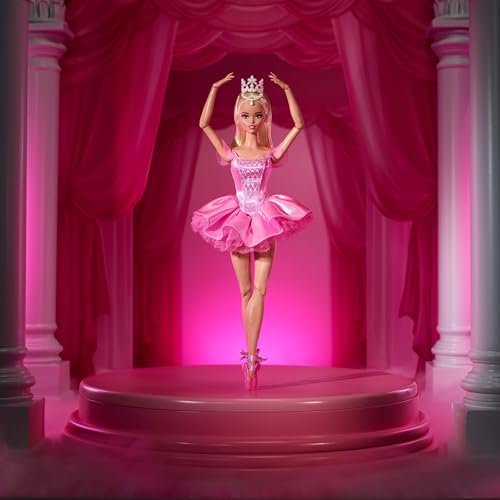 Barbie Signature Ballet Wishes Doll, Collectible Fashion Doll in Pink Tutu H331450