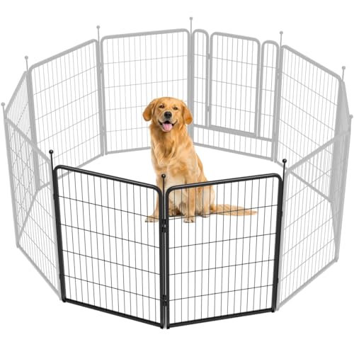FXW Rollick Dog Playpen 32 Inch 16 Panels for Small and Medium Dogs E405995