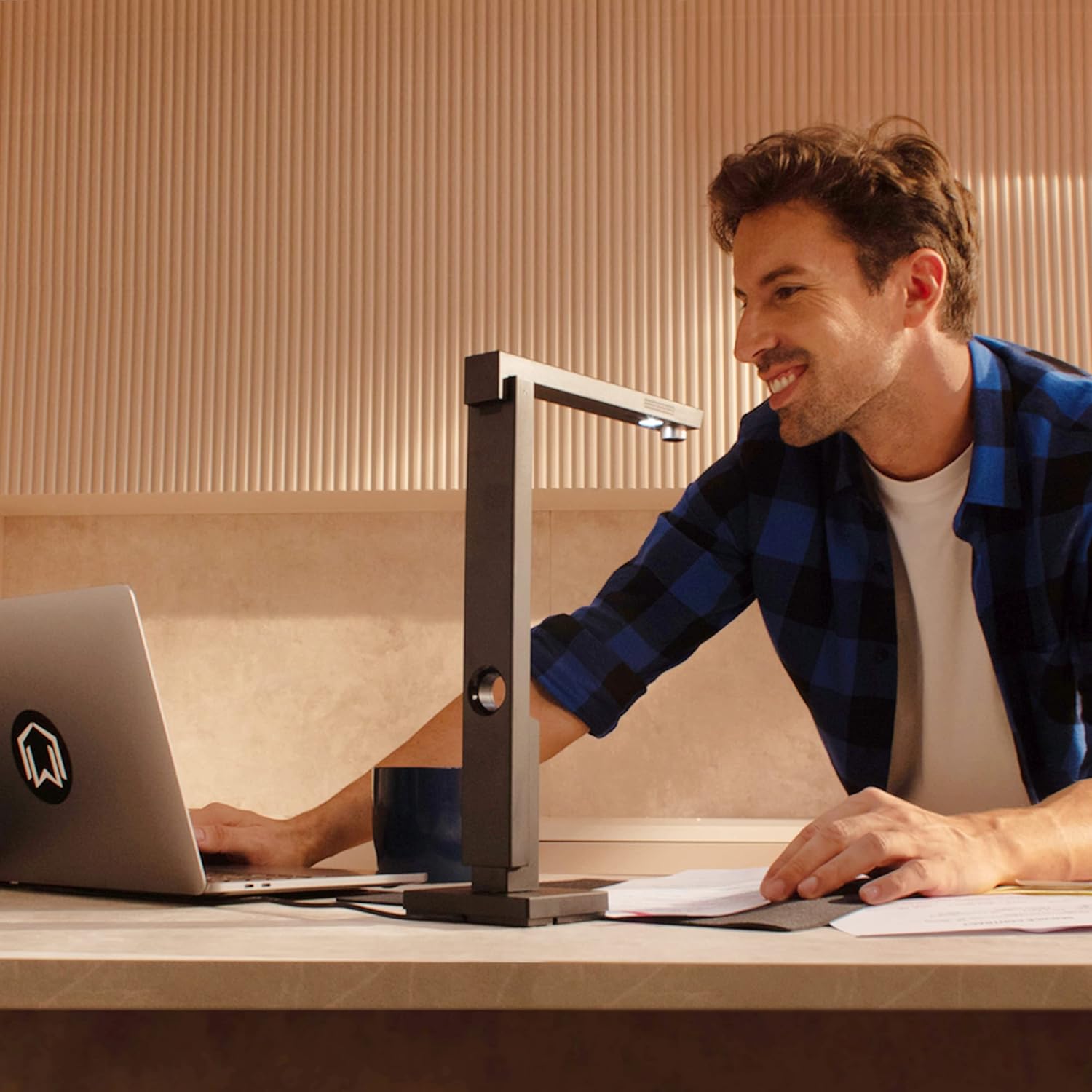 CZUR Lens1200 Pro Portable Document Scanner, 12MP USB, A4, OCR S9073