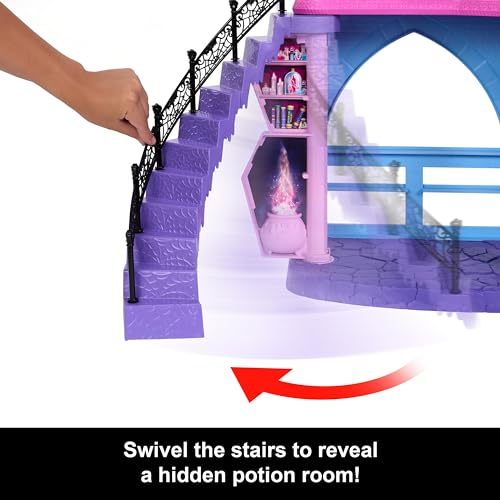 Monster High Doll House Haunted High School Playset with 7 Play Areas J90025