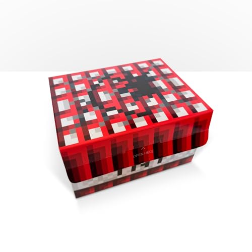 FETTIPOP Merry Christmas Exploding Confetti Gift Box, Pop Up Surprise, Prank Gift Wrapping Idea E58876