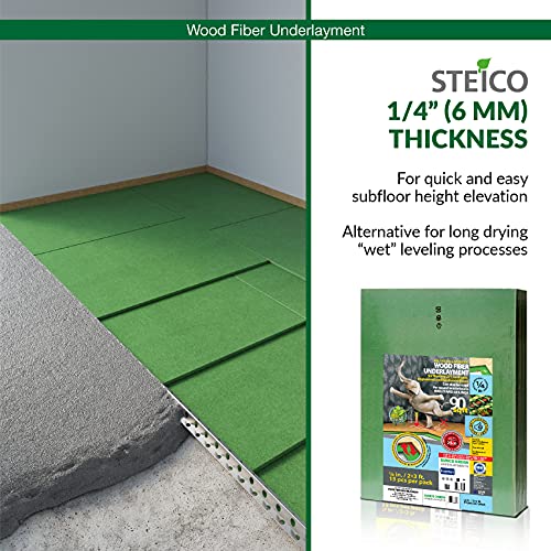 Wood Fiber Flooring Underlayment 3mm 40 Sq Ft for Laminate Vinyl Hardwood M70132