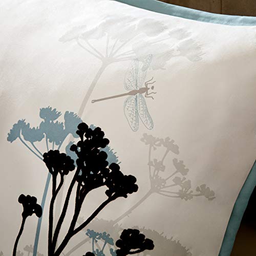 Madison Park Quincy Comforter King 7 Piece Bedding Set with Bed Skirt & Pillows B52409