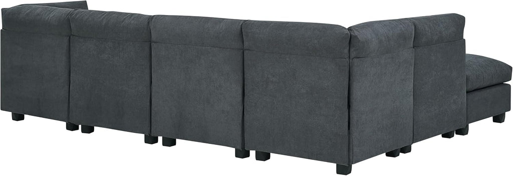 Modular Sectional Dark Gray V83616