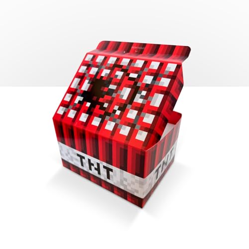 FETTIPOP Merry Christmas Exploding Confetti Gift Box, Pop Up Surprise, Prank Gift Wrapping Idea E58876