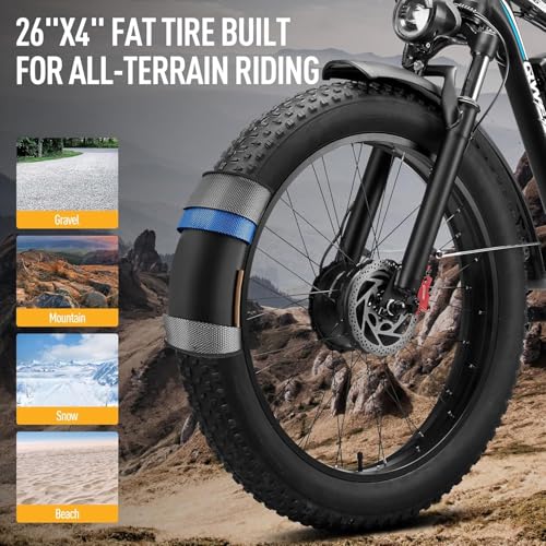 Dual Motor Electric Bike 3000W 23AH for Adults UL Certified L426