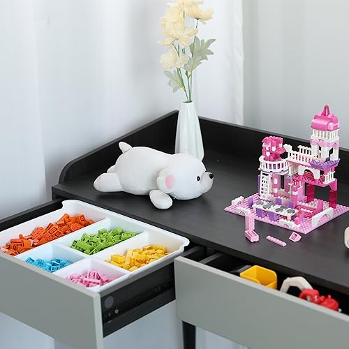 Citylife 17 QT Plastic Storage Box with Removable Tray A71310