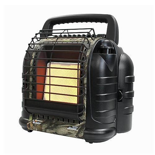 Mr. Heater MH12HB Hunting Buddy Portable Propane Heater, Camouflage L59245