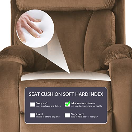 Power Lift Recliner for Elderly with Remote Control, Navy Blue P60192