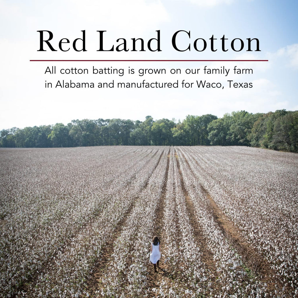 Red Land Cotton Classic Luxury Quilt King/Cal King Natural D337043