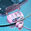 Wireless Ear Clip Skeleton Conduction Headphones Bones Conduction Headphones Bluetooth 5.3 Waterproofs Open Ear Headphones Apply for Running Sports Cycling Driving Prime Shopping Online